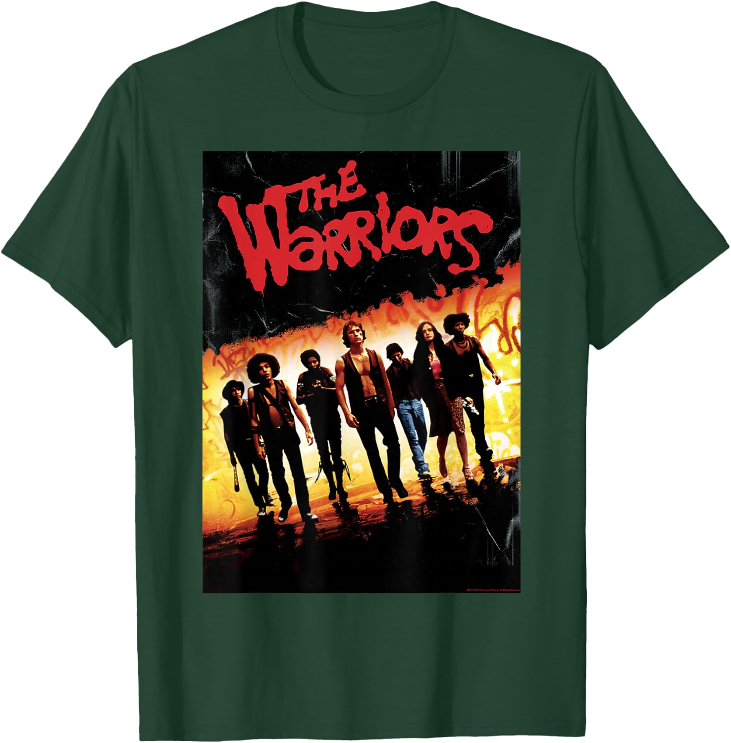The Warriors Classic Poster Small T-Shirt - T-Shirt | Forest