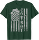 Western Country Men Teen Boy Kid Rodeo Southern Retro Cowboy T-Shirt - T-Shirt | Forest