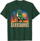 Funny Saxophone Saxosaurus For Sax Player T-Shirt - T-Shirt | Forest