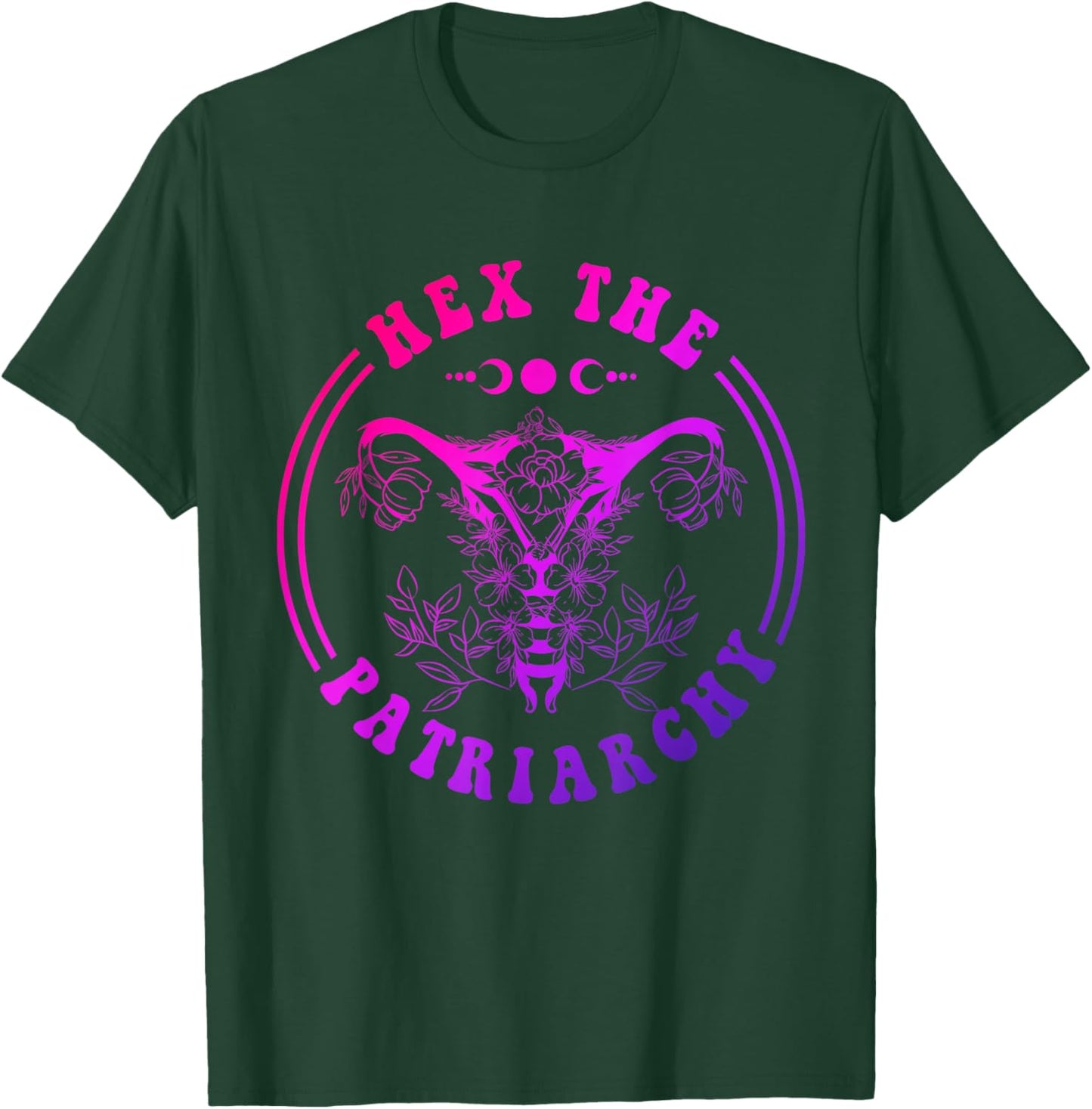 Funny Hex The Patriarchy T-Shirt - T-Shirt | Forest