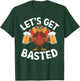 Let's Get Basted Beer Thanksgiving Turkey Men Women T-Shirt - T-Shirt | Forest
