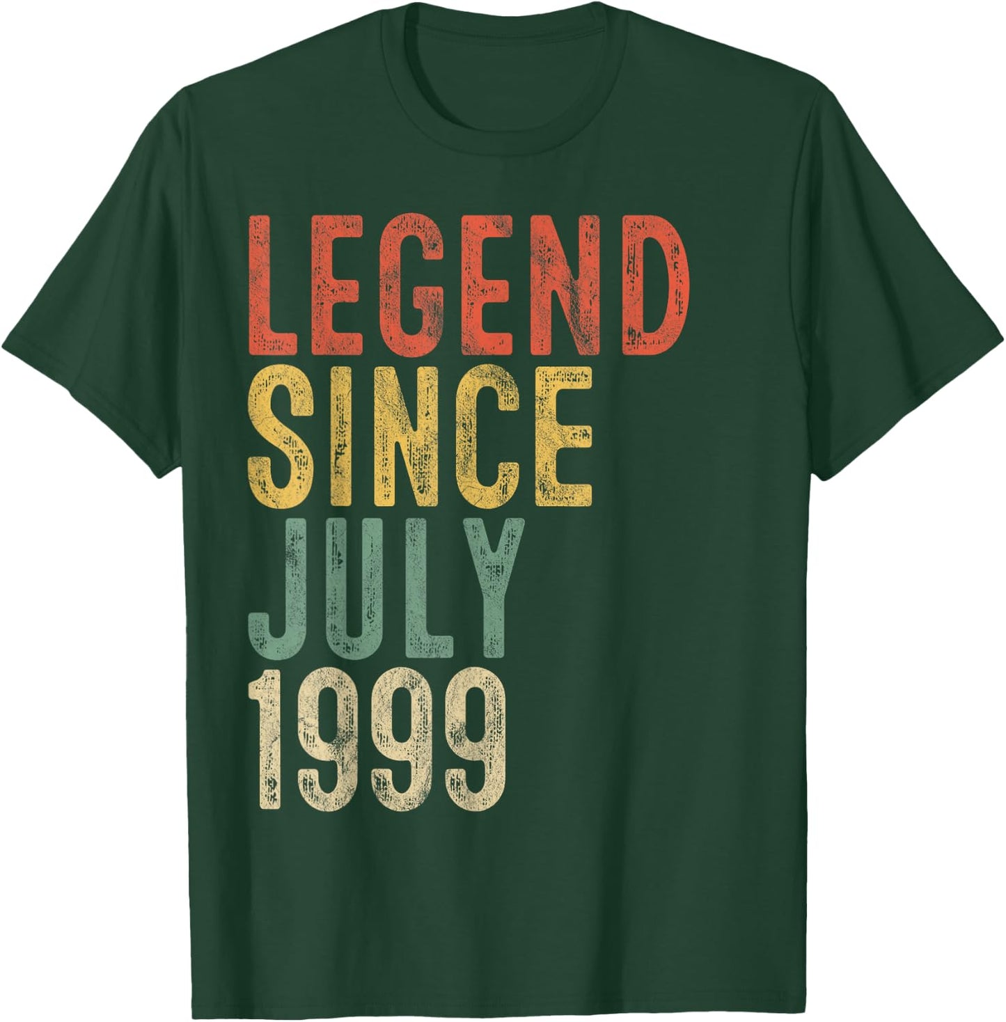 Legend Since July 1999 21st Birthday Gift 21 Year Old T-Shirt - T-Shirt | Forest