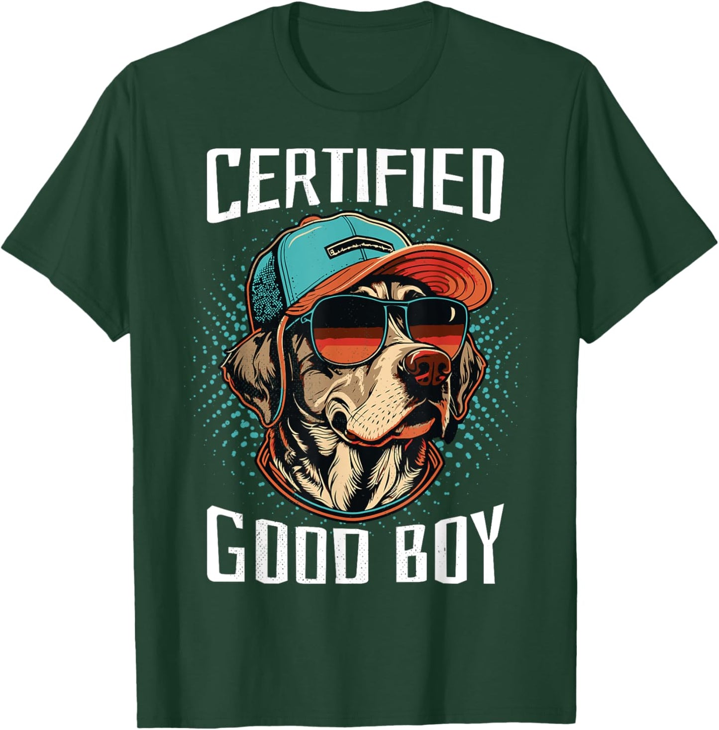 Labrador. Certified good boy. T-Shirt - T-Shirt | Forest