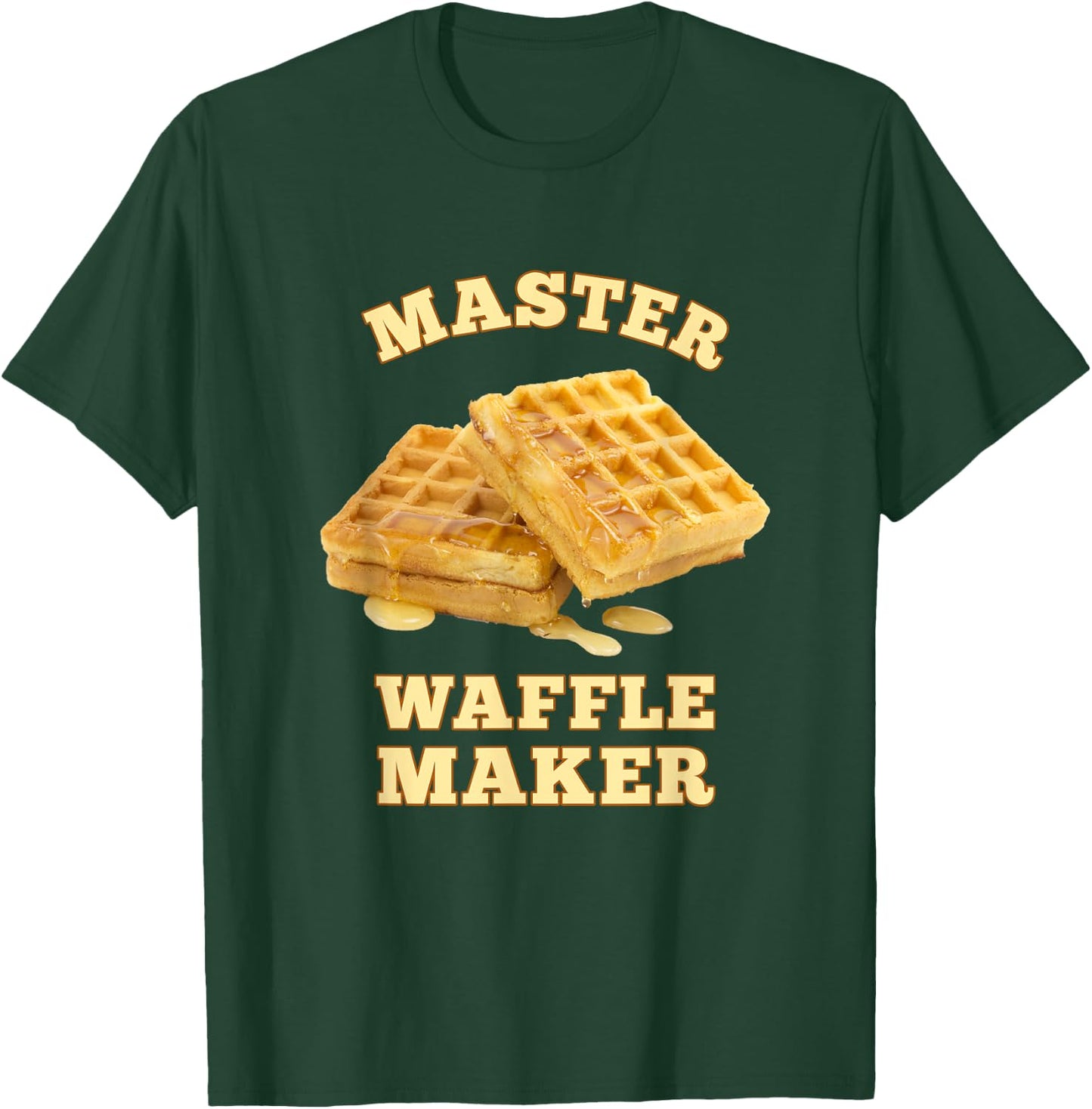 Master Waffle Maker T-Shirt - T-Shirt | Forest