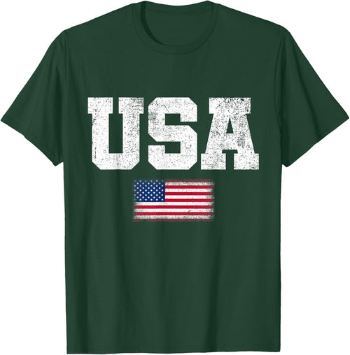 USA Men Women Patriotic American US Flag July 4th