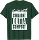 Straight Outta Compost Gardening T-Shirt - T-Shirt | Forest