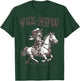 Retro 90s Cowboy Dachshund Riding A Horse Western Funny T-Shirt - T-Shirt | Forest