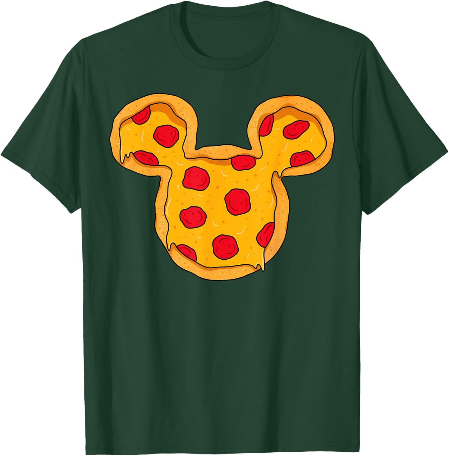 Disney Mickey and Friends Mickey Pizza Ears T-Shirt - T-Shirt | Forest