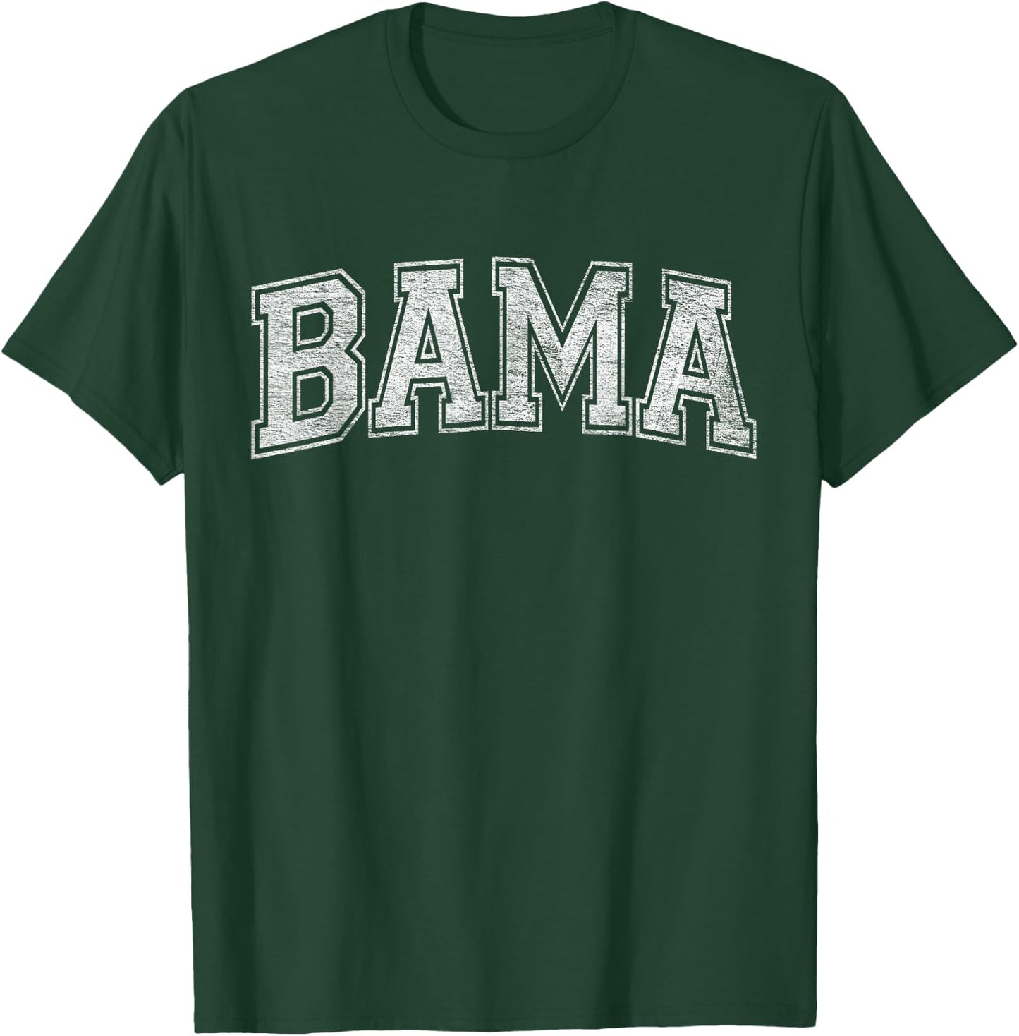 Bama Variety Style Alabama Pride Flag T-Shirt - T-Shirt | Forest