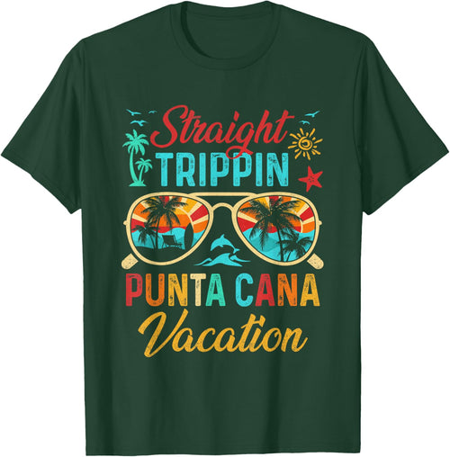 Straight Trippin Punta Cana Vacation Matching Family Group
