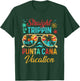 Straight Trippin Punta Cana Vacation Matching Family Group T-Shirt - T-Shirt | Forest