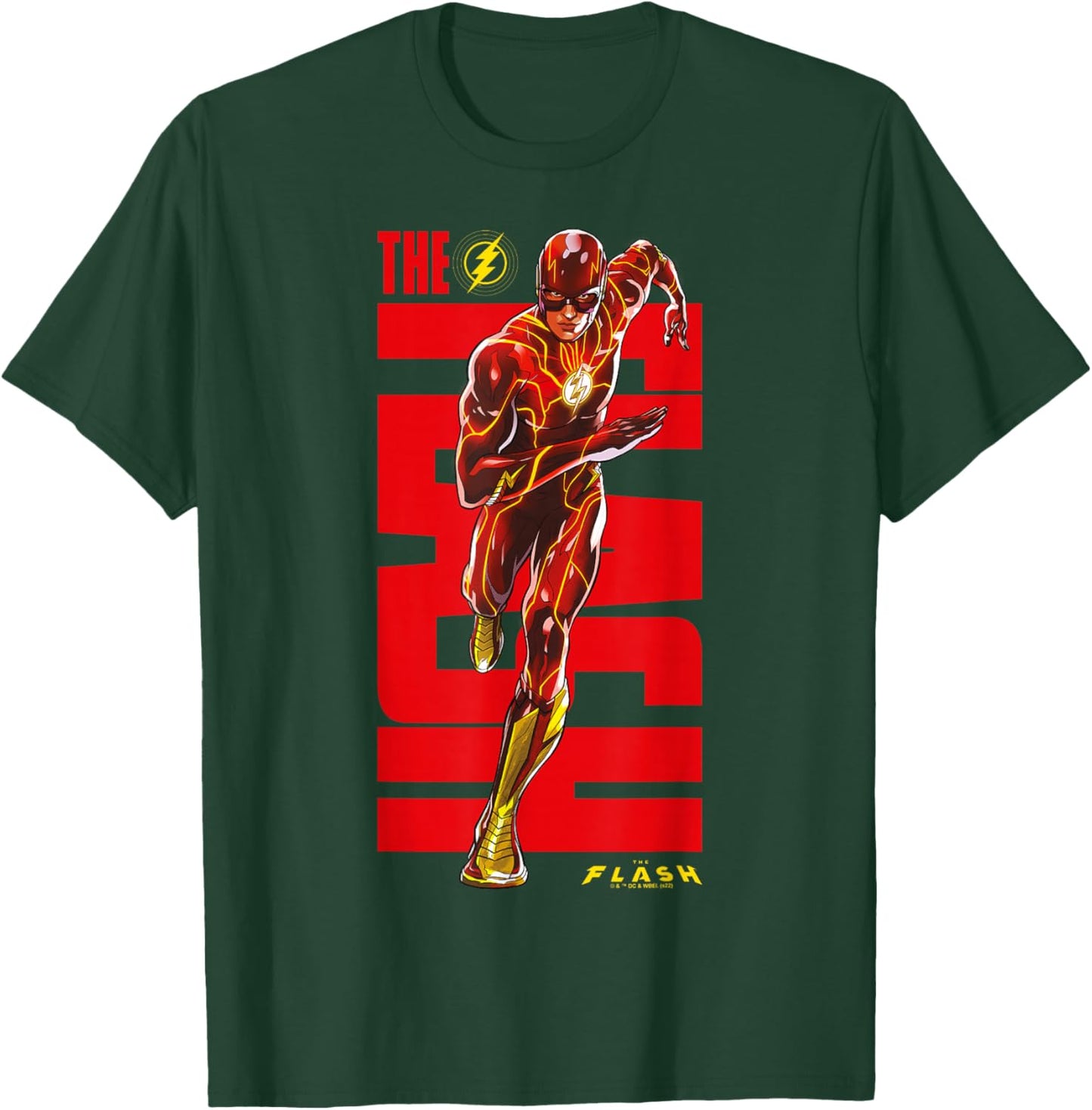 The Flash Running Full Body Portrait T-Shirt - T-Shirt | Forest