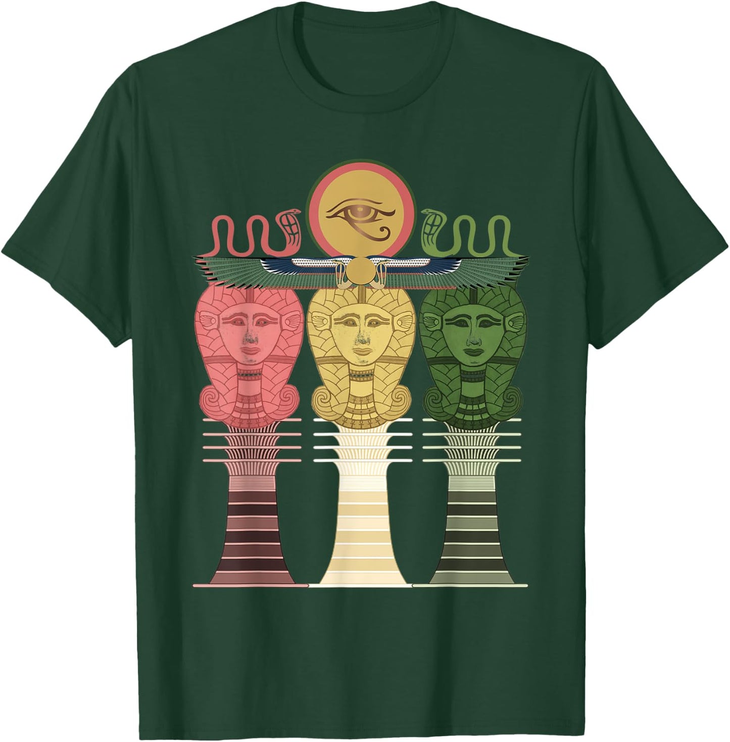 Ancient Egyptian Goddess Hathor T-Shirt - T-Shirt | Forest