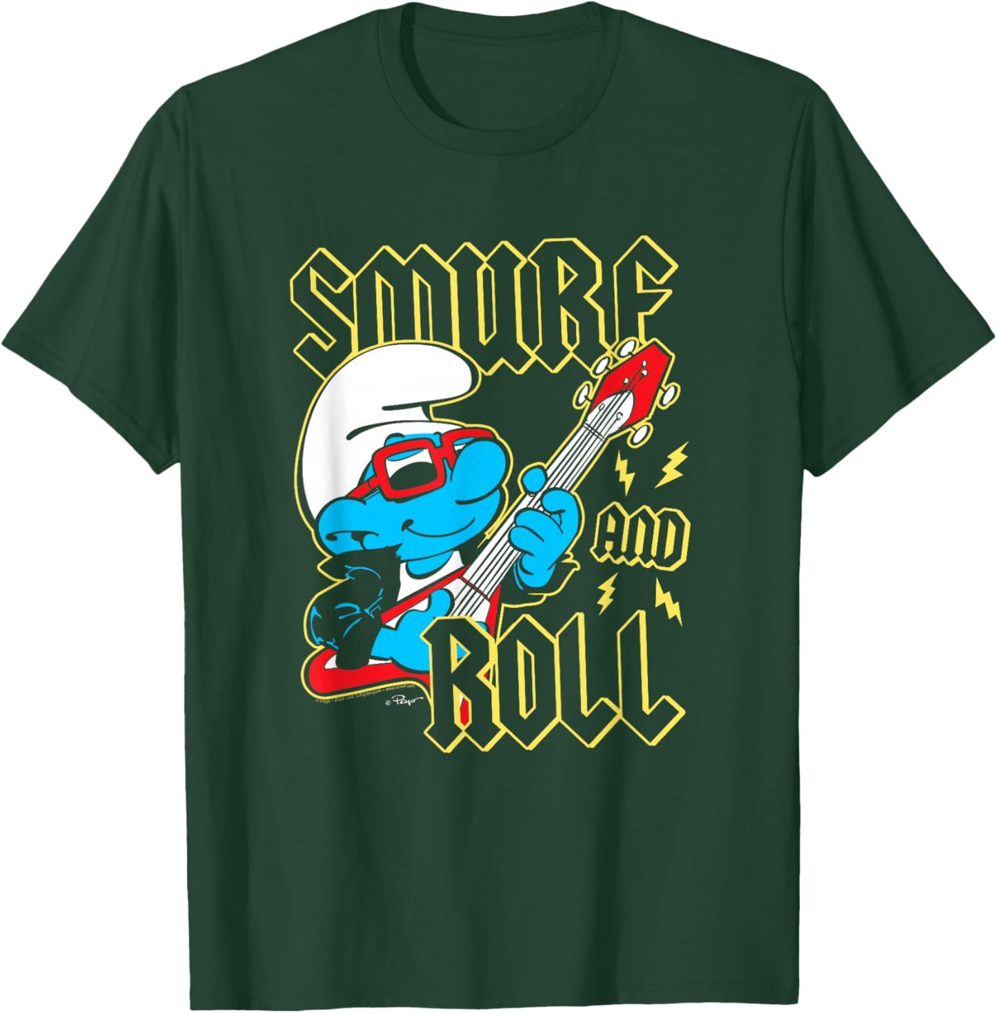 The Smurfs Smurf and Roll T-Shirt - T-Shirt | Forest