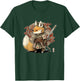 Kawaii Japanese Style Samurai Fox Anime T-Shirt - T-Shirt | Forest