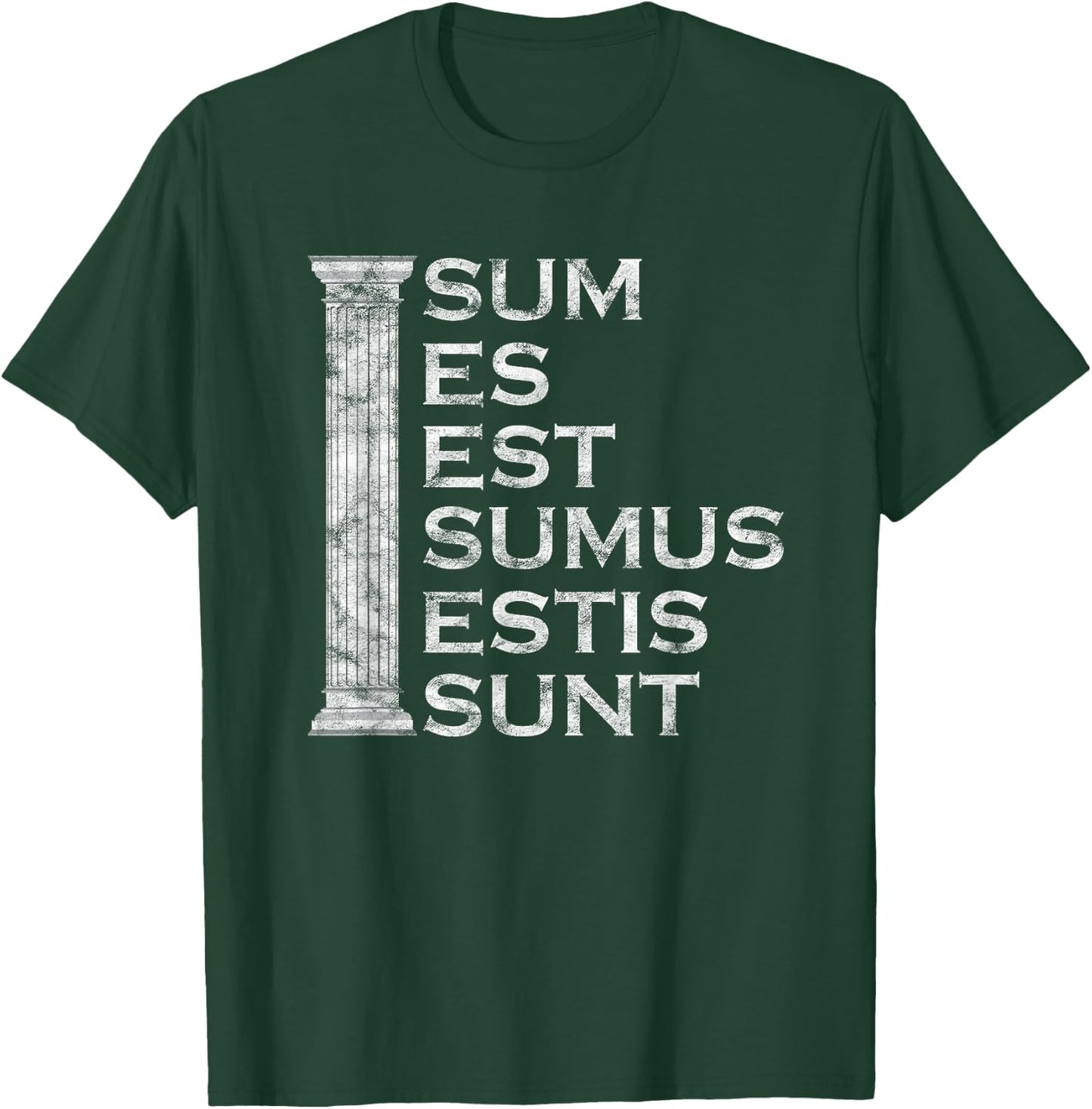 Sum Es Est Sumus Estis Sunt - Latin Teacher T-Shirt - T-Shirt | Forest