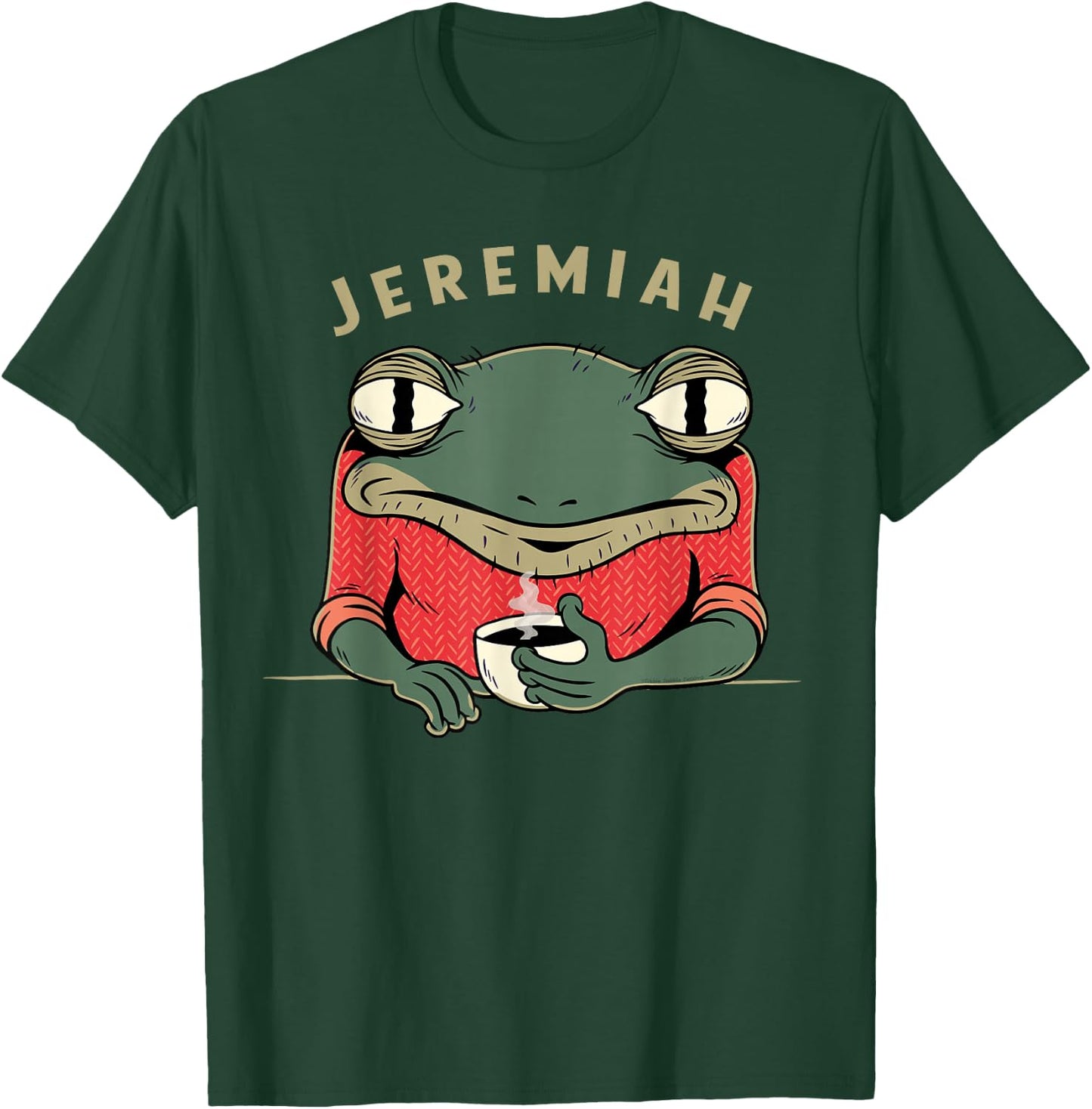 Retro Music Funny Jeremiah the Bullfrog Classic Rock T-Shirt - T-Shirt | Forest