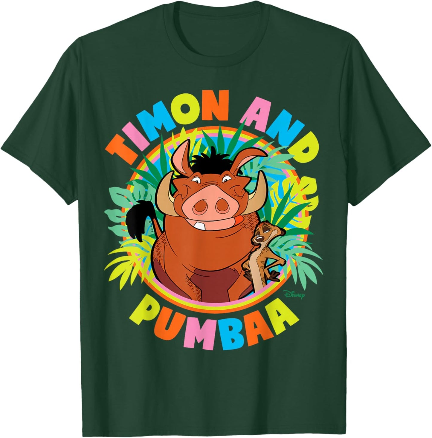 The Lion King - Timon and Pumbaa T-Shirt - T-Shirt | Forest