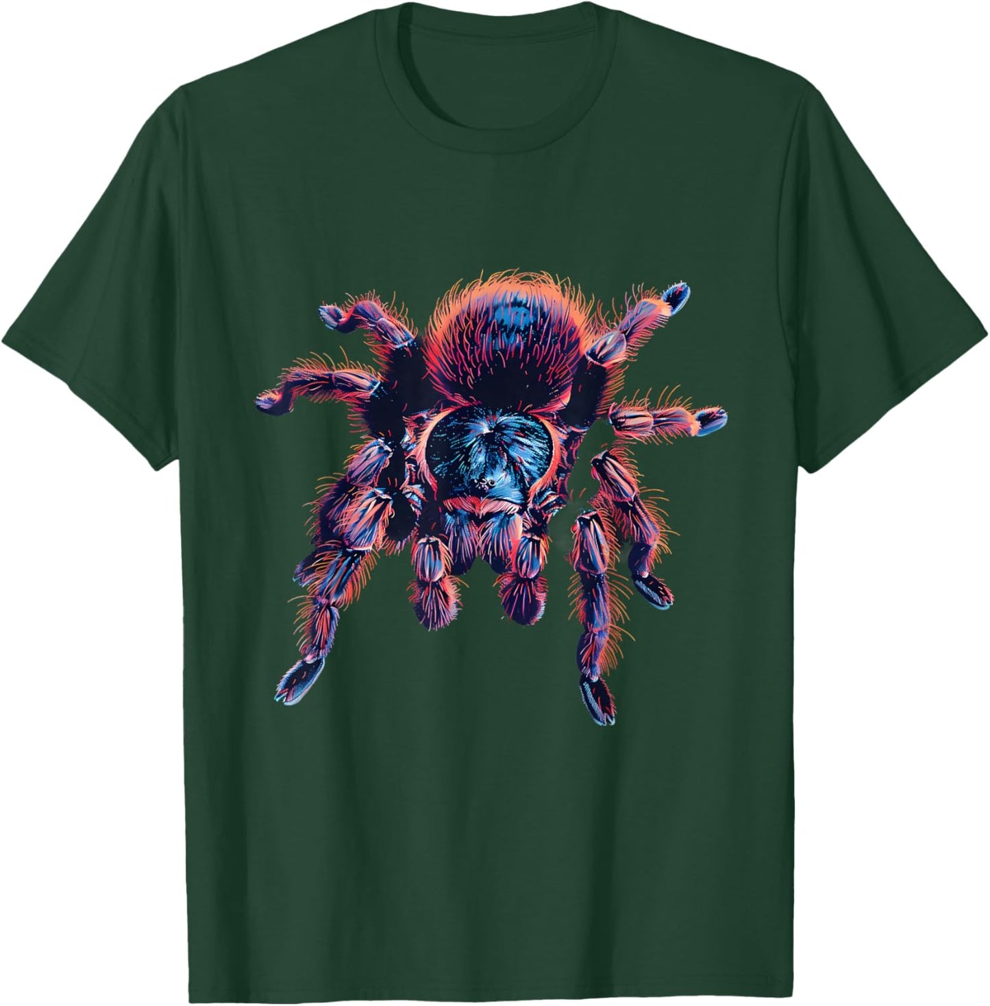 Tarantula Artwork Wildlife Nature Motif Tarantula Lover T-Shirt - T-Shirt | Forest