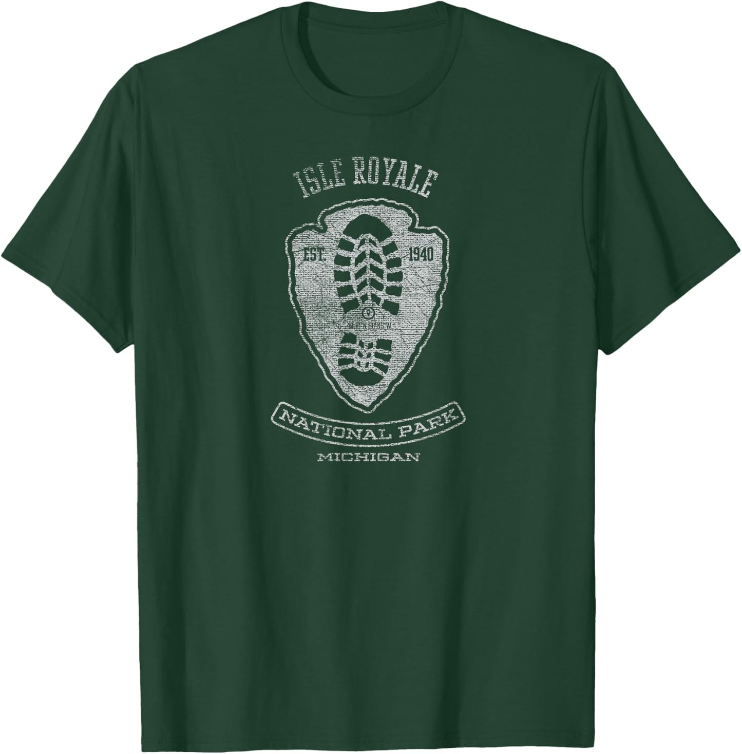 Isle Royale National Park Vacation T-Shirt - T-Shirt | Forest