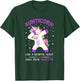 Aunticorn Like an Aunt Only Awesome Dabbing Unicorn T-Shirt - T-Shirt | Forest