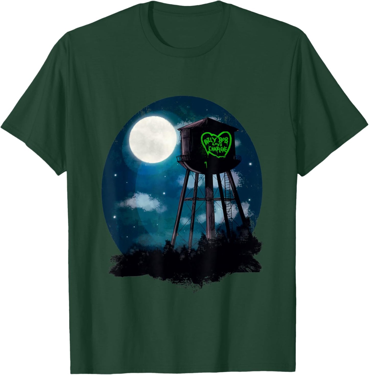 Billy Bob Loves Charlene T-Shirt - T-Shirt | Forest