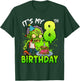 It's My 8th Birthday Zombie Lover 8 Year Old Boys Girls T-Shirt - T-Shirt | Forest