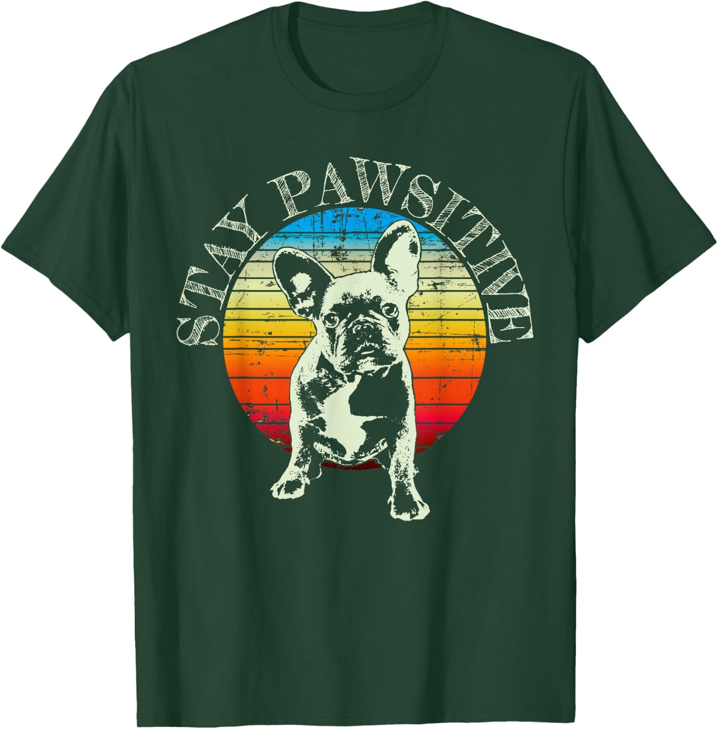 French Bulldog Frenchie Dog T-Shirt - T-Shirt | Forest