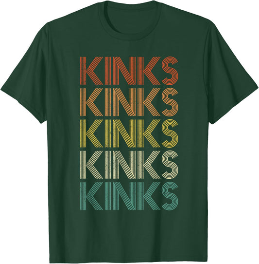 Kinks Vintage Retro Black Women's T-Shirt - T-Shirt | Forest