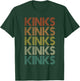Kinks Vintage Retro Black Women's T-Shirt - T-Shirt | Forest