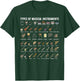 Types of Musical Instruments Shirt for Band Class T-Shirt - T-Shirt | Forest