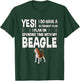 Retirement Plan Spending Time With Beagle Gift Beagle T-Shirt - T-Shirt | Forest