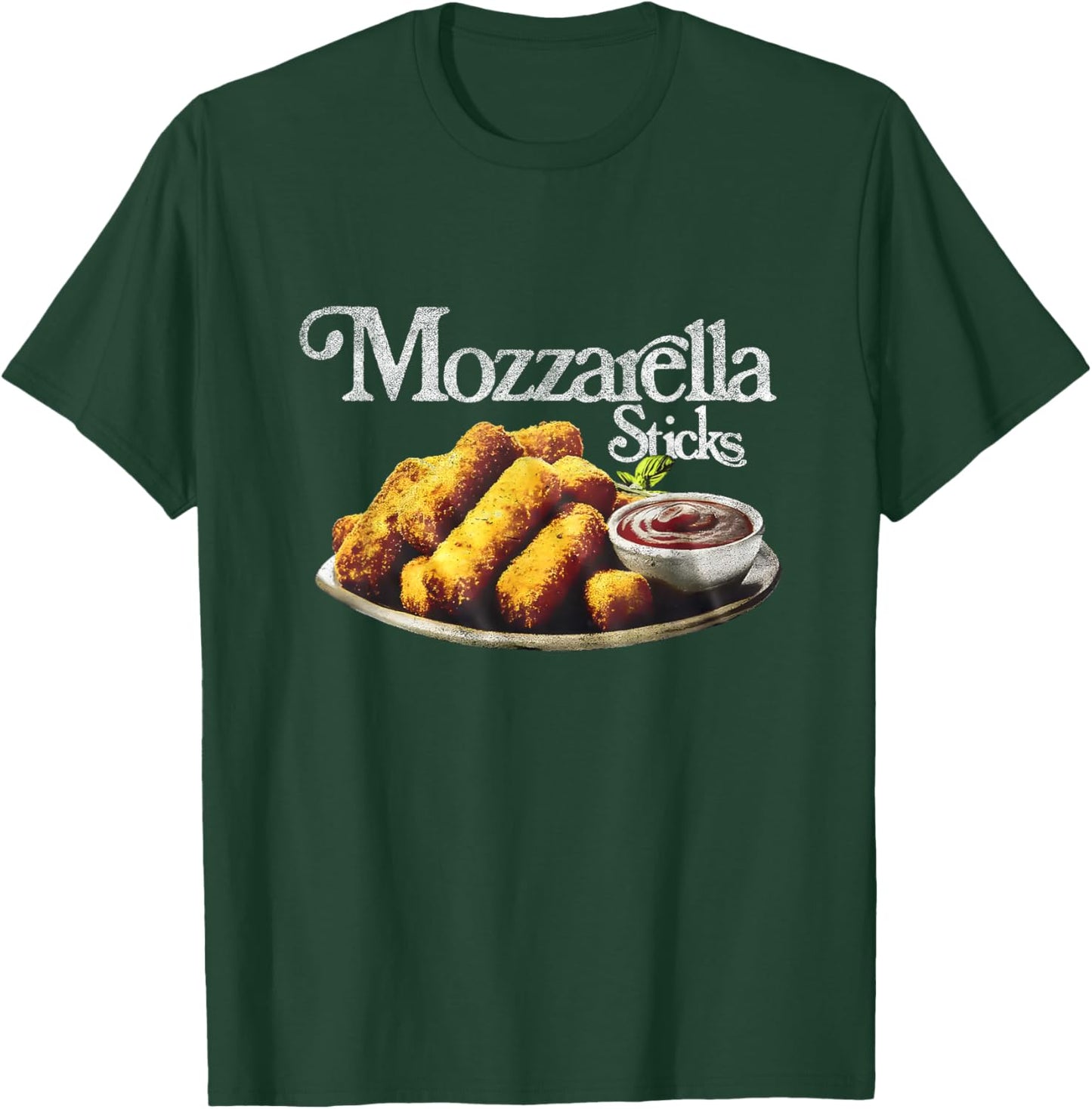Mozzarella Sticks 90’s T-Shirt - T-Shirt | Forest