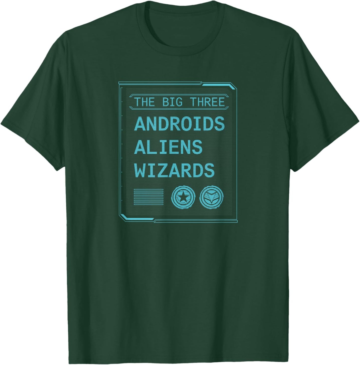The Falcon and The Winter Soldier Androids Aliens Wizards T-Shirt - T-Shirt | Forest