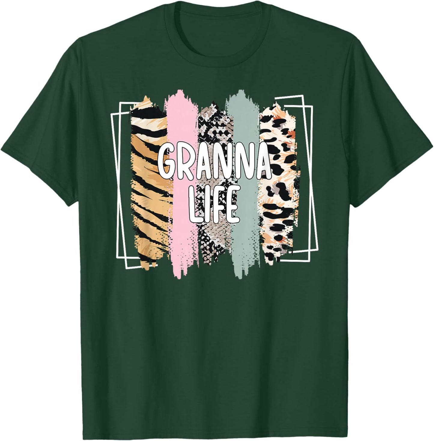 Granna Life Granna Grandma Granna Grandmother T-Shirt - T-Shirt | Forest