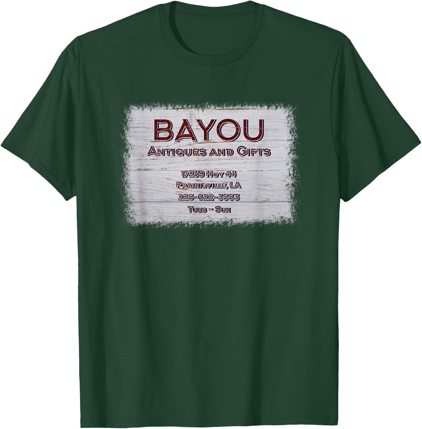 Bayou Antiques and Gifts T-S2 T-Shirt - T-Shirt | Forest