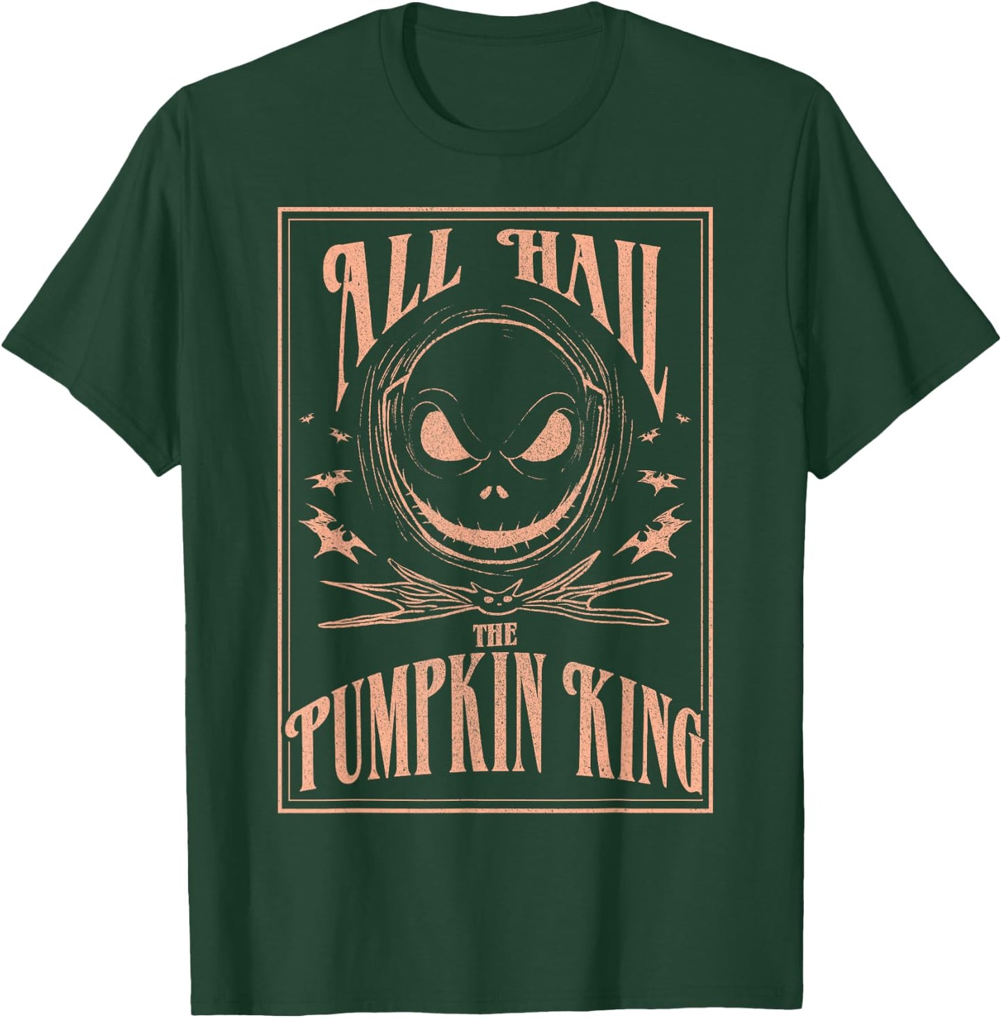 Disney The Nightmare Before Christmas Hail The Pumpkin King T-Shirt - T-Shirt | Forest