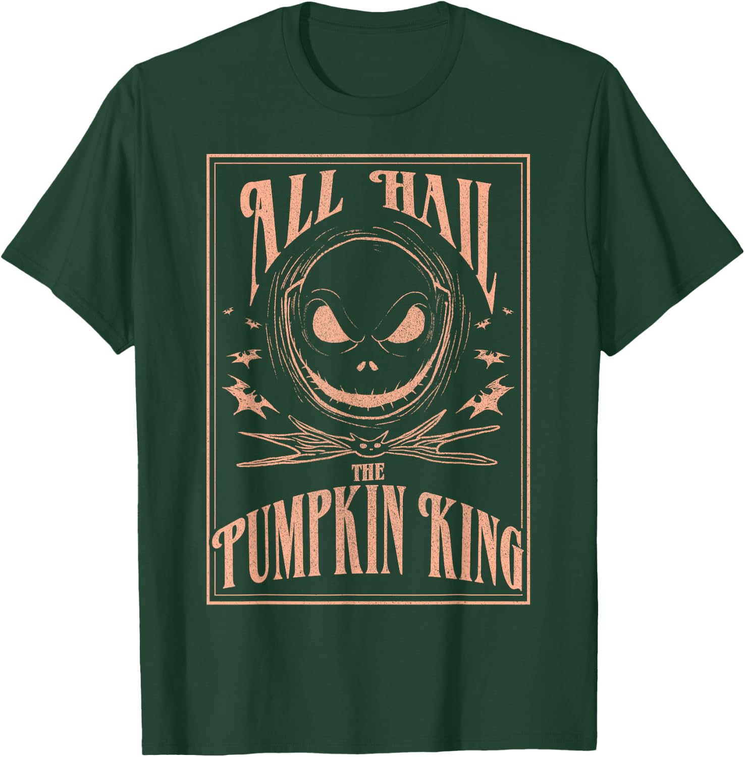 Disney The Nightmare Before Christmas Hail The Pumpkin King T-Shirt - T-Shirt | Forest
