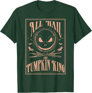Disney The Nightmare Before Christmas Hail The Pumpkin King T-Shirt - T-Shirt | Forest