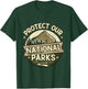 Protect Our National Parks – Hiking & Camping Conservation T-Shirt - T-Shirt | Forest