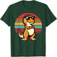 Retro Dinosaur T-Rex Funny Dinosaur T-Shirt - T-Shirt | Forest