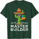 Fun Cute Building Blocks Lover Saying | Funny Master Builder T-Shirt - T-Shirt | Forest