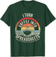 Vintage I Turn Coffee Into Spreadsheets Finance Accountant T-Shirt - T-Shirt | Forest