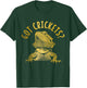 Bearded Dragon Got Crickets? Funny Reptile T-Shirt - T-Shirt | Forest
