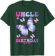 Uncle of The Birthday Girl Butterfly Party Matching Family T-Shirt - T-Shirt | Forest