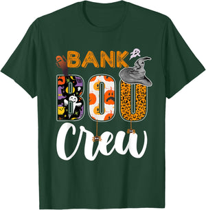Bank Boo Crew Halloween Matching Banker T-Shirt - T-Shirt | Forest