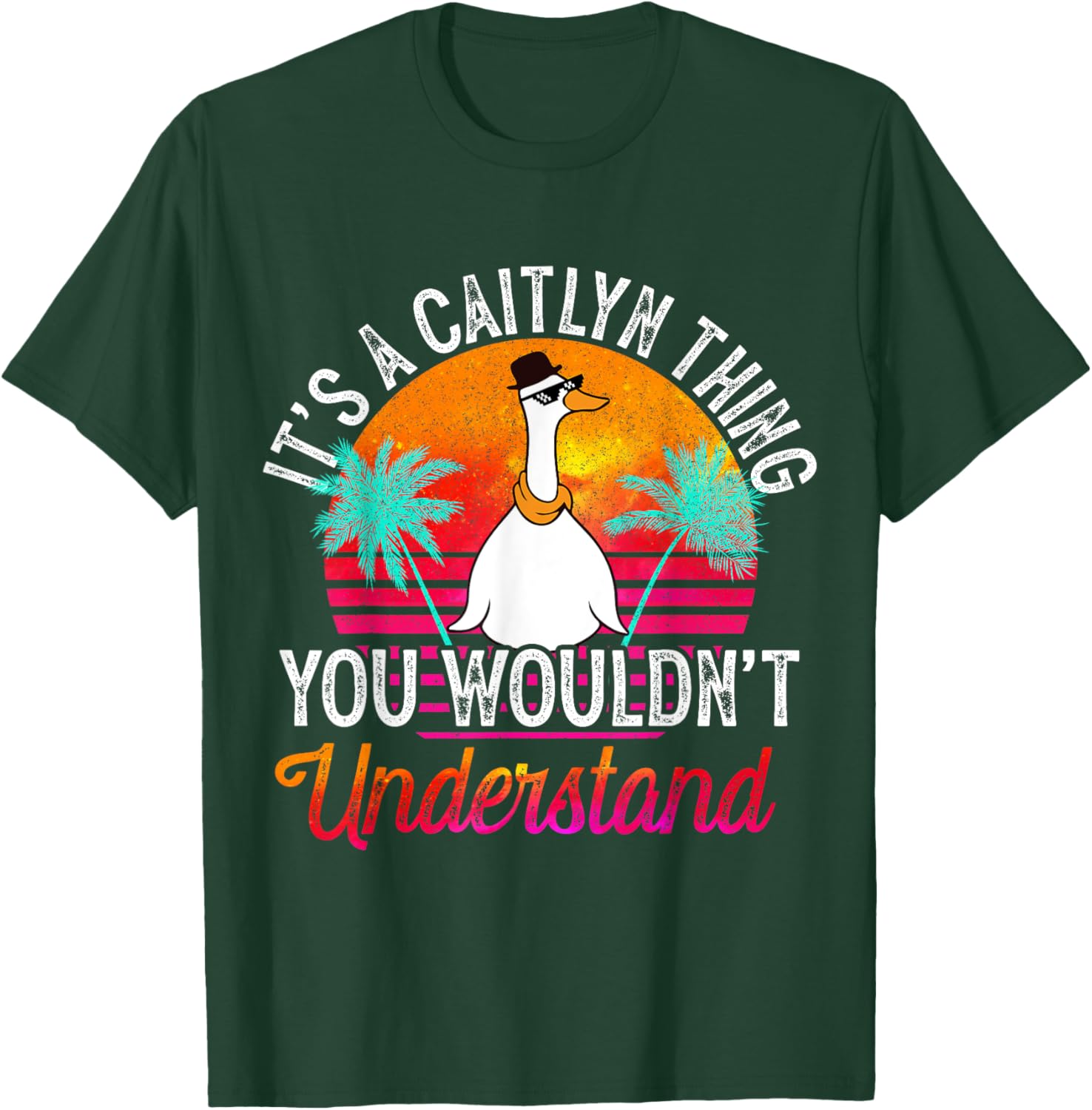 It's A Caitlyn Thing You Wouldn't Understand Funny Caitlyn T-Shirt - T-Shirt | Forest