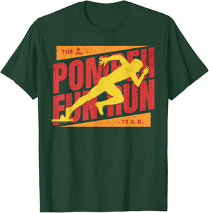 Pompeii Fun Run 79 AD Funny Historical Volcano Erupting T-Shirt - T-Shirt | Forest