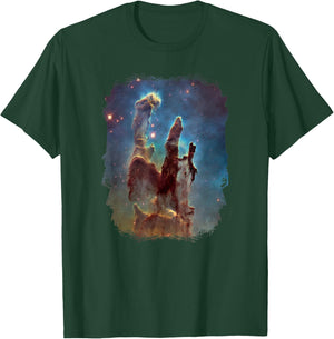 Pillars Of Creation Shirt Eagle Nebula NASA Space Lover Gift T-Shirt - T-Shirt | Forest