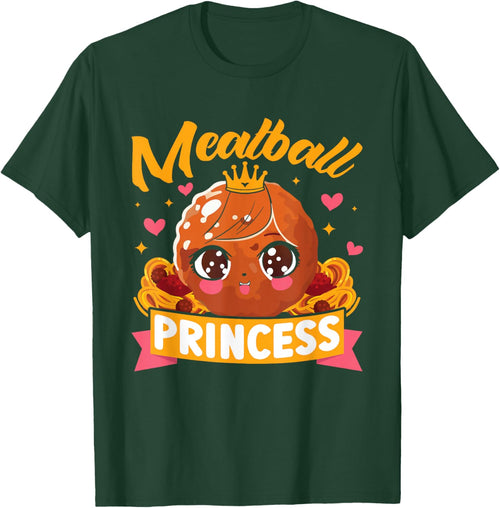 Kids Meatball Princess Funny